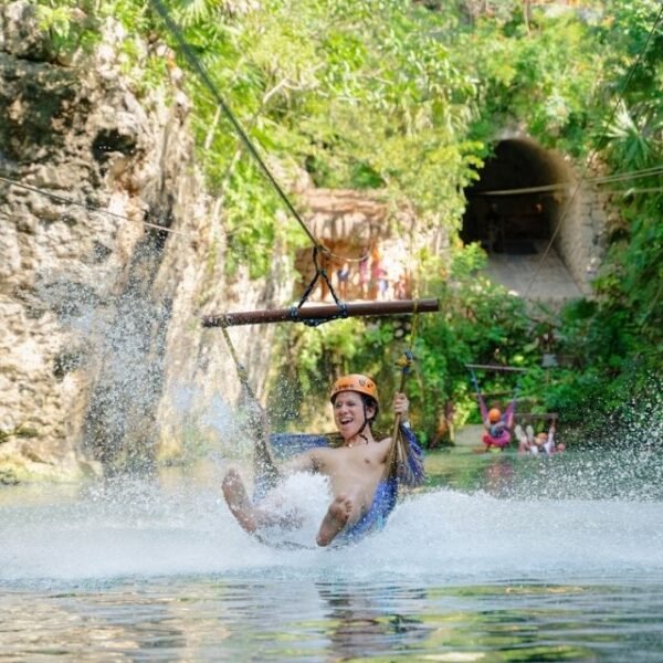 Jungle zip-lines